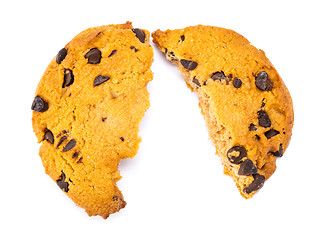 Image showing Crashed Chocolate Cookies