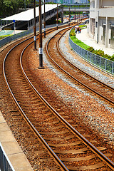 Image showing Railway tracks