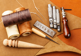 Image showing Craft tool for leather accessories