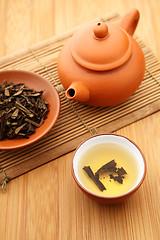 Image showing Chinese tea time