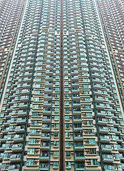 Image showing Apartment building in Hong Kong