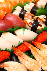 Image showing Sushi take away