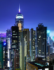 Image showing Cityscape at night