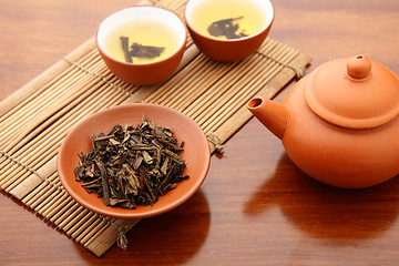 Image showing Chinese tea ceremony