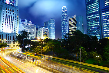 Image showing Cityscape at night