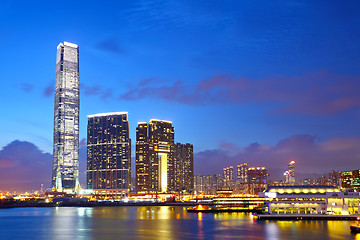 Image showing Kowloon downtown in Hong Kong