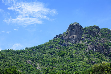 Image showing Lion Rock mountain