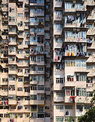 Image showing Old building in Hong Kong