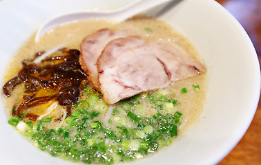 Image showing Japanese ramen noodle