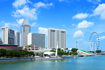 Image showing Singapore skyline