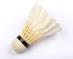 Image showing Badminton isolated on a white background