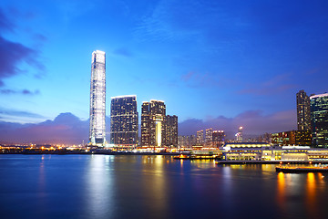 Image showing Kowloon downtown in Hong Kong