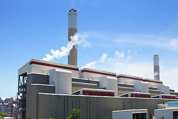 Image showing Coal fire power plant