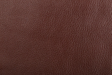 Image showing Red leather texture