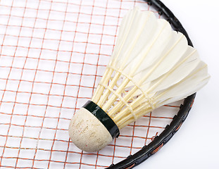 Image showing Badminton rackets