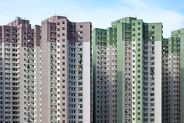 Image showing Public housing in Hong Kong