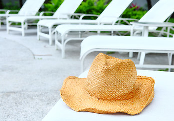 Image showing Swimming pool in resort