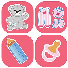 Image showing Basic - Baby icons