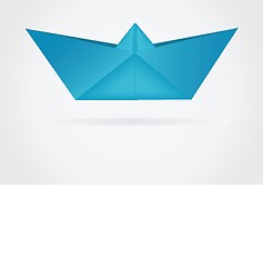 Image showing  paper ship