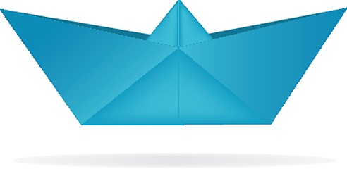 Image showing  paper ship