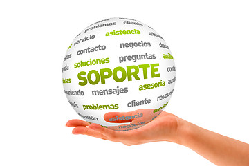 Image showing Support Word Sphere (In Spanish)