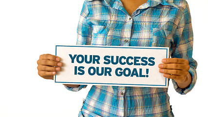 Image showing Your Success is our Goal