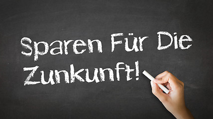 Image showing Save For Your Future (In German)