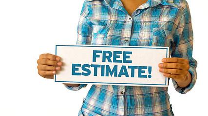 Image showing Free Estimate