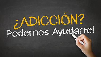 Image showing Addiction We can Help (in Spanish)