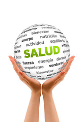 Image showing Health Word Sphere (In Spanish)