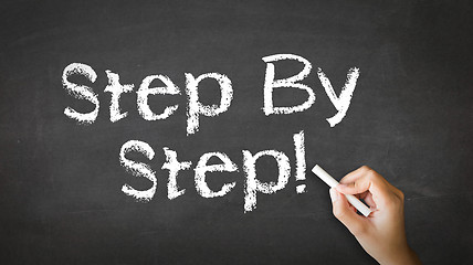 Image showing Step by Step Chalk Illustration