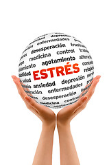 Image showing Stress Word Sphere (In Spanish)