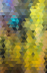 Image showing Kaleidoscope geometric pattern. Vector background.