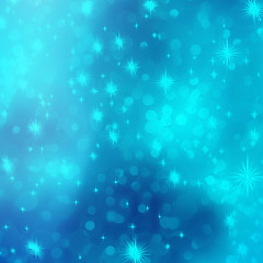 Image showing Blue abstract romantic with stars. EPS 10
