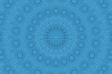 Image showing Abstract blue background