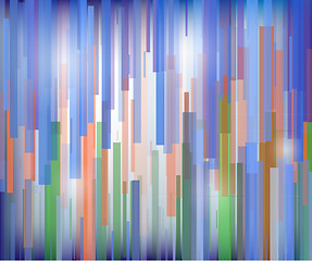 Image showing Vector Abstract Colorful Lines Background
