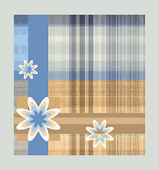 Image showing abstract floral background