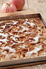 Image showing apple cake