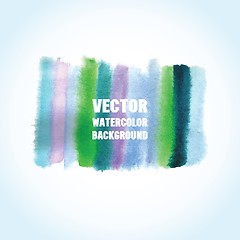 Image showing Watercolor vector background with place for your text.