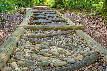 Image showing barefoot track