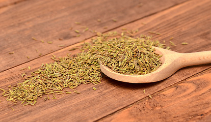 Image showing cumin seeds