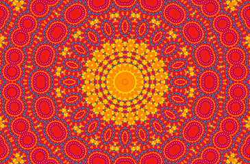 Image showing Abstract bright pattern