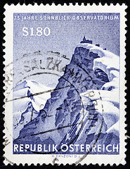 Image showing Sonnblick Observatory Stamp