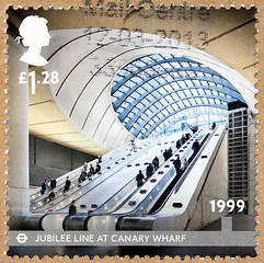 Image showing Canary Wharf Stamp