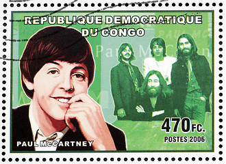 Image showing Paul McCartney Stamp