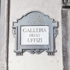 Image showing Galleria degli Uffizi