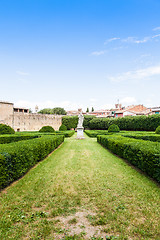 Image showing Italian garden