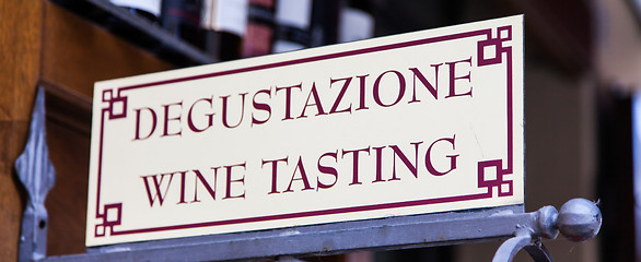 Image showing Wine Tasting