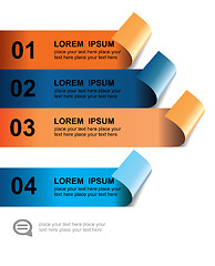 Image showing Modern design element template