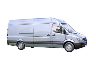 Image showing Commercial van